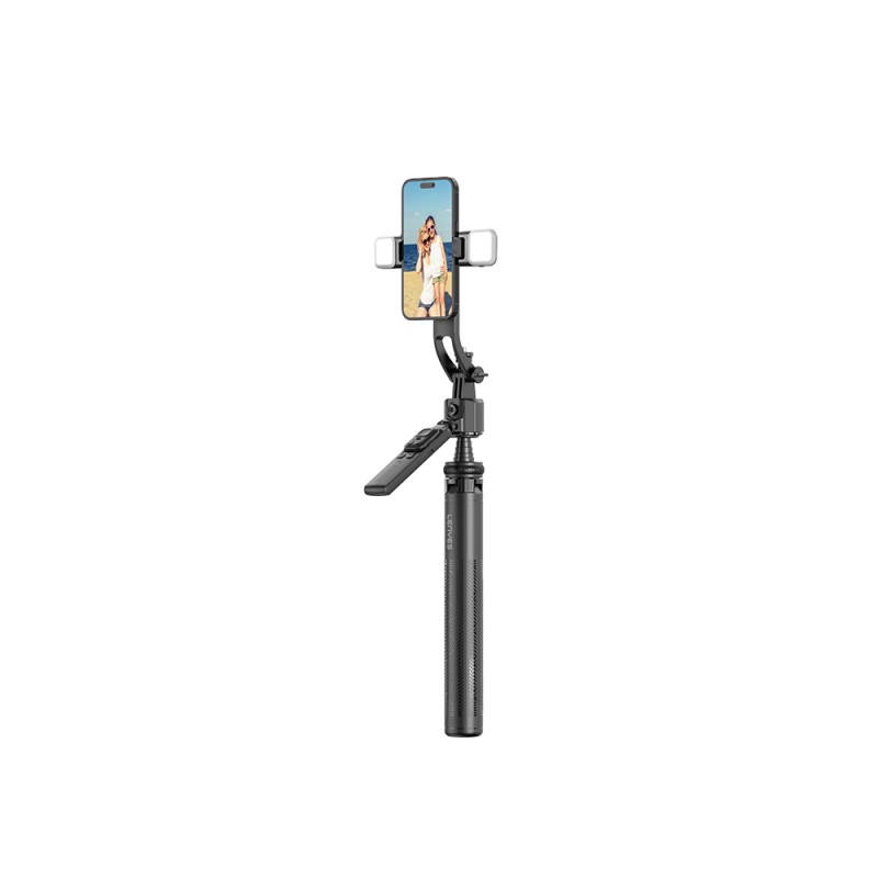 Bal-z Lenyes LPH107 Canlı Yayın Dolgu Işıklı Kumandalı 360 Derece Dönebilen Selfie Çubuğu ve Tripod