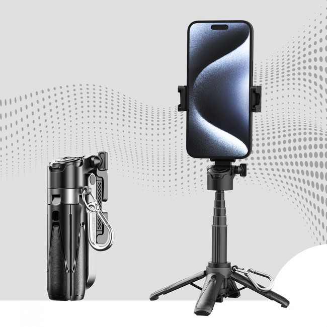 Lenyes LPH110 Uzaktan Kumandalı Çok Fonksiyonlu Sabitleyici Ayrılabilir Tripod Selfie Çubuğu Lenyes LPH110 Uzaktan Kumandalı Çok Fonksiyonlu Sabitleyici Ayrılabilir Tripod Selfie Çubuğu