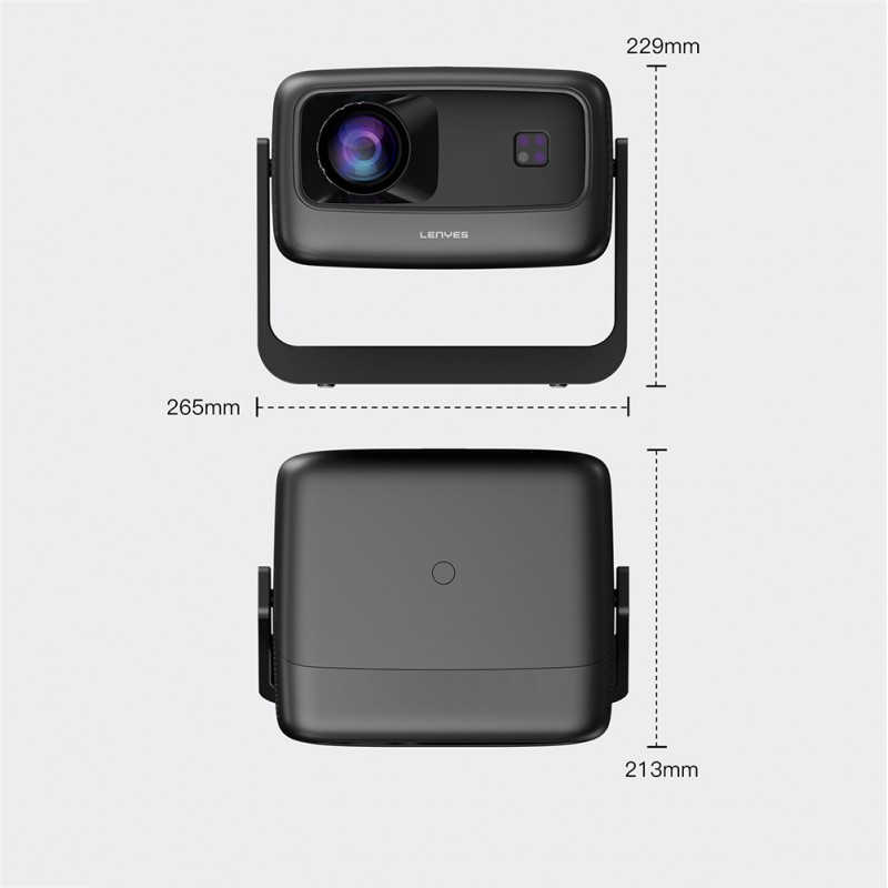 Bal-z Lenyes LPR02 4.45” LCD 360 Derece Dönebilen Otomatik Netleme Özellikli Projektör Yansıtma Cihazı