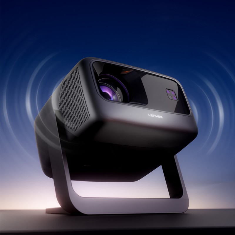 Bal-z Lenyes LPR02 4.45” LCD 360 Derece Dönebilen Otomatik Netleme Özellikli Projektör Yansıtma Cihazı