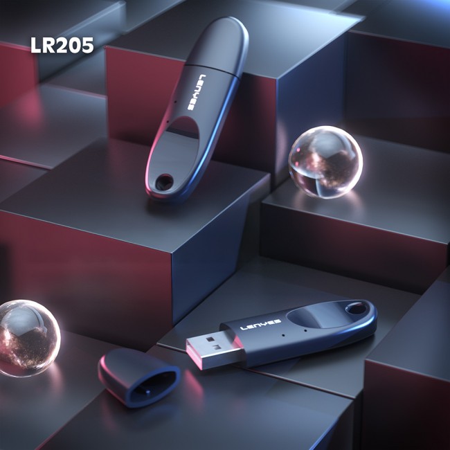 Lenyes LR205 USB Bluetooth 5.1 Class 2 Wireless Transmitter Adaptör Lenyes LR205 USB Bluetooth 5.1 Class 2 Wireless Transmitter Adaptör
