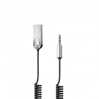 Lenyes LR208 Spiral Kablo Tasarımlı Dahili Mikrofonlu Kablosuz Ses Alıcı AUX Bluetooth v5.3 Adaptör Lenyes LR208 Spiral Kablo Tasarımlı Dahili Mikrofonlu Kablosuz Ses Alıcı AUX Bluetooth v5.3 Adaptör