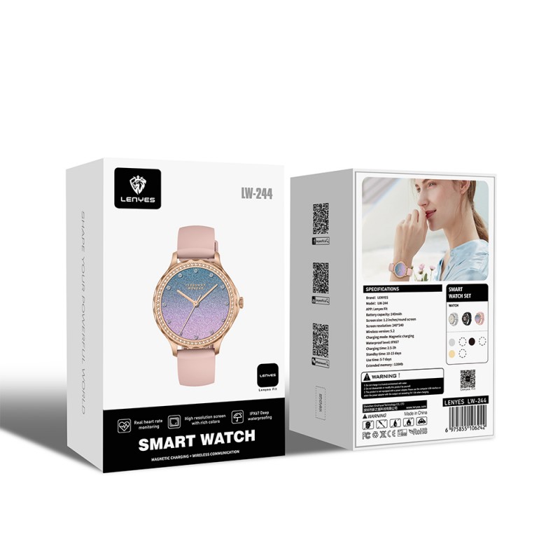 Bal-z Lenyes LW-244 iOS ve Android Uyumlu Akıllı Saat