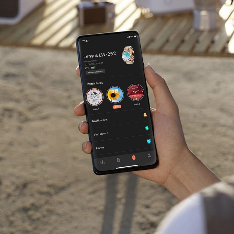 Bal-z Lenyes LW-252 iOS ve Android Uyumlu Akıllı Saat