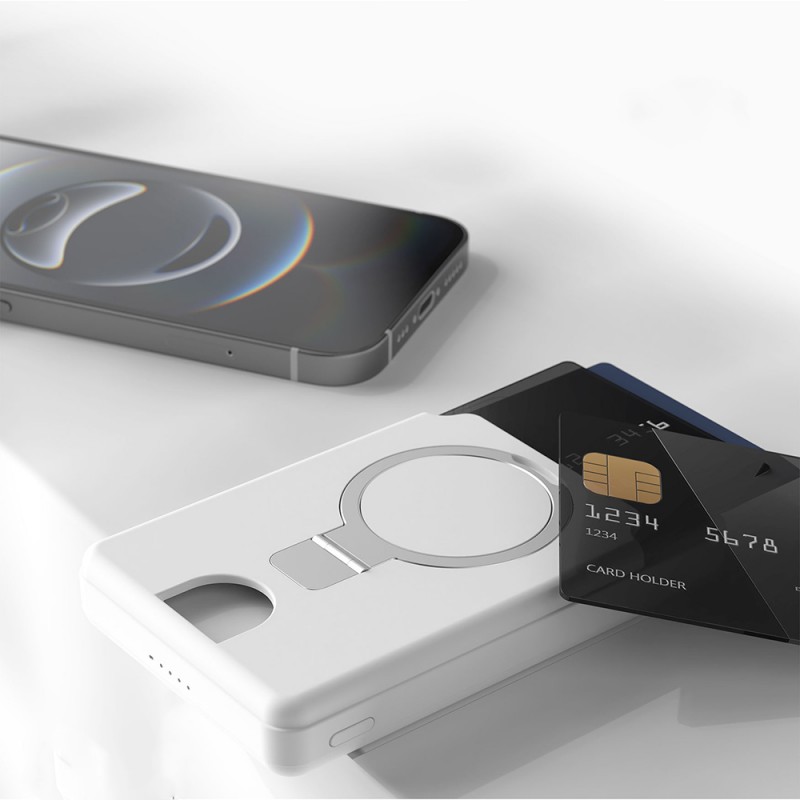 Bal-z Lenyes PW0006D PD 20W Hızlı Şarj Özellikli Kartlıklı Standlı Wireless Powerbank 15W 5000mAh