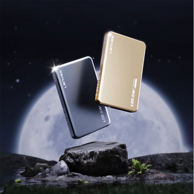 Lenyes PW019D PD 20W Ultra İnce Hızlı Şarj Özellikli Wireless Powerbank 15W 5000mAh Lenyes PW019D PD 20W Ultra İnce Hızlı Şarj Özellikli Wireless Powerbank 15W 5000mAh