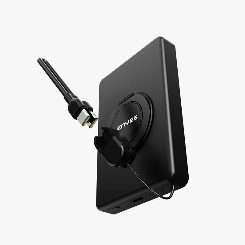 Bal-z Lenyes PW1005D Standlı Akıllı Saat Kablosuz Şarj Özellikli Wireless Powerbank 20W 10000mAh