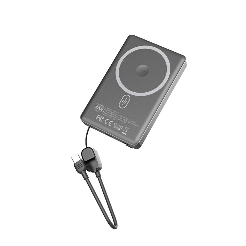 Bal-z Lenyes PW1005D Standlı Akıllı Saat Kablosuz Şarj Özellikli Wireless Powerbank 20W 10000mAh