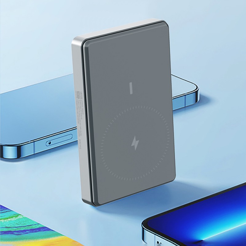 Bal-z Lenyes PW137D 20W Ultra İnce Dijital LED Ekranlı Wireless Powerbank 15W 10000mAh