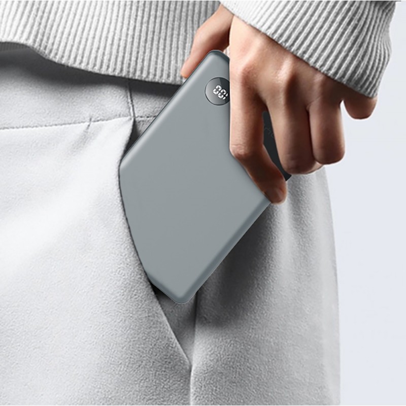 Bal-z Lenyes PW137D 20W Ultra İnce Dijital LED Ekranlı Wireless Powerbank 15W 10000mAh