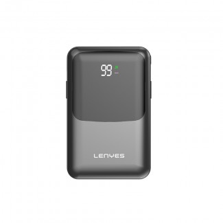 Lenyes PW223D Dijital LED Göstergeli Kablosuz Şarj Özellikli Type-C ve Lightning Kablolu Powerbank 22.5W 20.000mAh Lenyes PW223D Dijital LED Göstergeli Kablosuz Şarj Özellikli Type-C ve Lightning Kablolu Powerbank 22.5W 20.000mAh