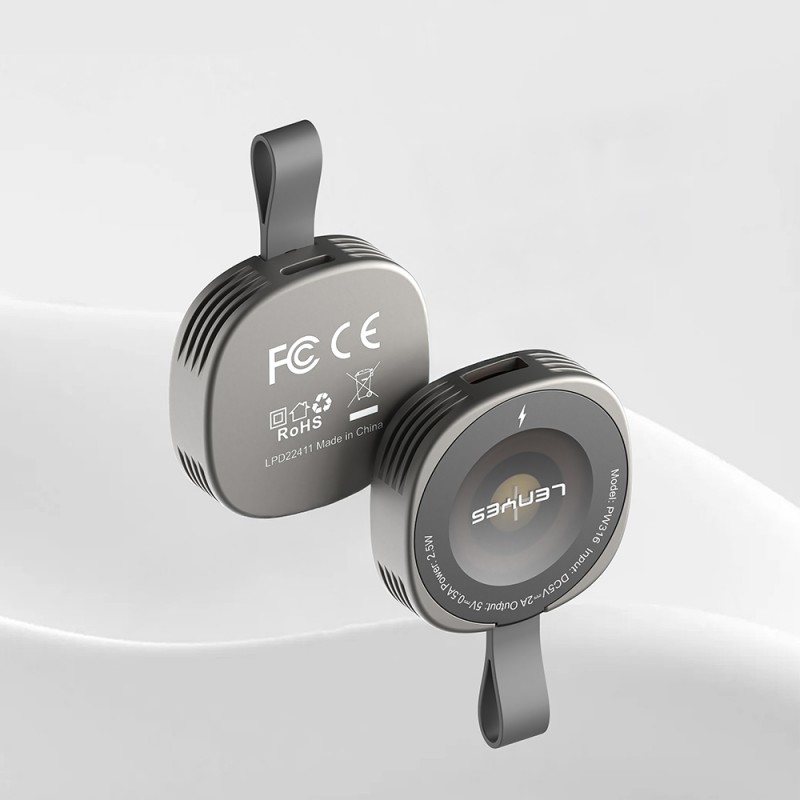 Bal-z Lenyes PW316 Akıllı Saat Mini Wireless Magnetik Şarj Aleti 2.5W