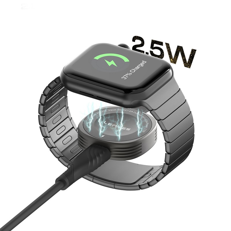 Bal-z Lenyes PW316 Akıllı Saat Mini Wireless Magnetik Şarj Aleti 2.5W