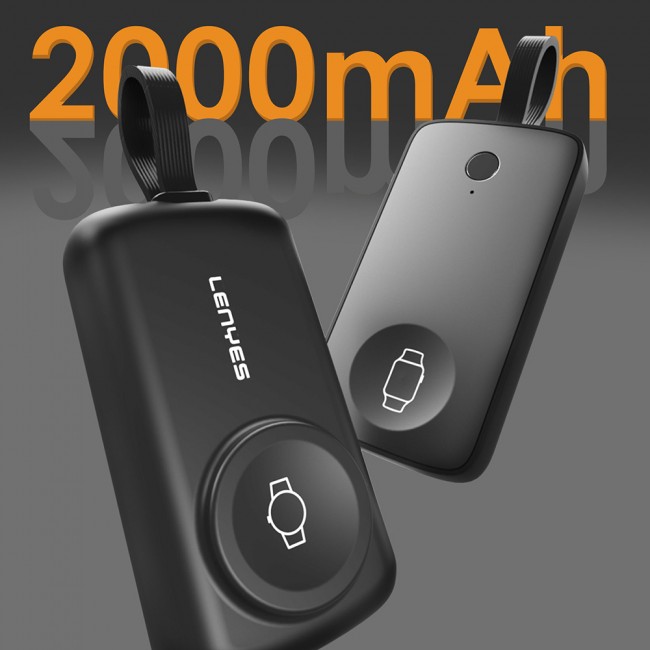 Lenyes PX0001D Akıllı Saat Kablosuz Şarj Özellikli Taşınabilir Type-C Kablolu Powerbank 2000mAh 2W Lenyes PX0001D Akıllı Saat Kablosuz Şarj Özellikli Taşınabilir Type-C Kablolu Powerbank 2000mAh 2W
