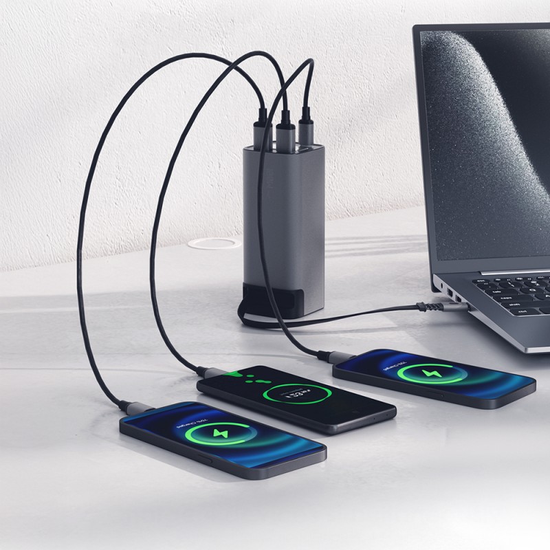 Bal-z Lenyes PX2001D Hızlı Şarj Özellikli Dijital LED Göstergeli Taşınabilir Powerbank 100W 20000mAh