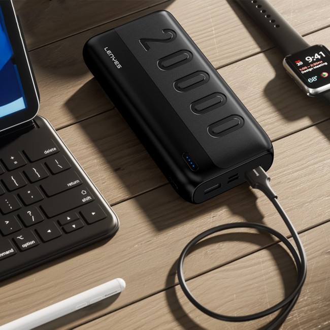 Lenyes PX235P Led Işık Göstergeli Taşınabilir Powerbank 10W 20000mAh Lenyes PX235P Led Işık Göstergeli Taşınabilir Powerbank 10W 20000mAh