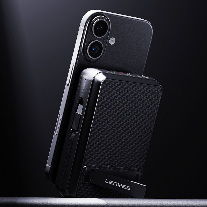 Bal-z Lenyes PX274D PD 22.5W Standlı M-safe Şarj Özellikli Wireless Powerbank 15W 20000mAh