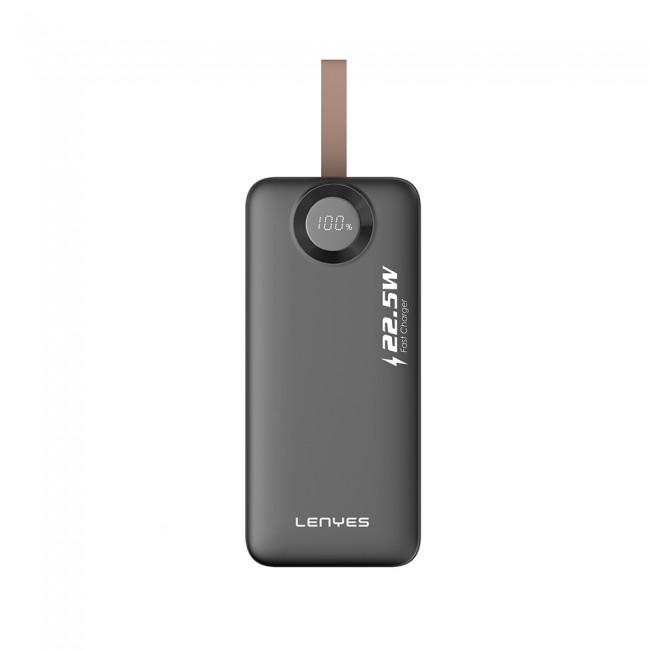 Lenyes PX387D LED Göstergeli Taşınabilir Mini Powerbank 22.5W 30.000mAh Lenyes PX387D LED Göstergeli Taşınabilir Mini Powerbank 22.5W 30.000mAh