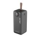 Lenyes PX587D Dijital LED Ekranlı Type-C ve Lightning Kablolu Powerbank 22.5W 50.000mAh Lenyes PX587D Dijital LED Ekranlı Type-C ve Lightning Kablolu Powerbank 22.5W 50.000mAh