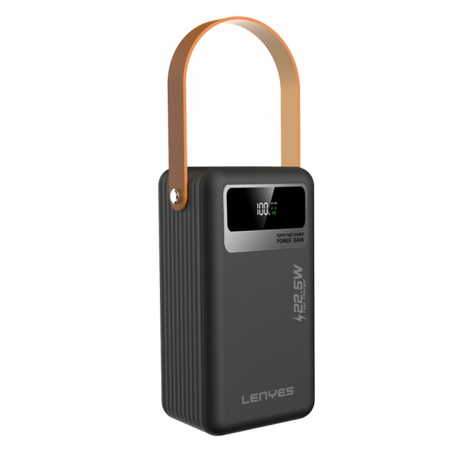 Lenyes PX691D LED Göstergeli Taşınabilir Askılı Powerbank 22.5W 60.000mAh Lenyes PX691D LED Göstergeli Taşınabilir Askılı Powerbank 22.5W 60.000mAh