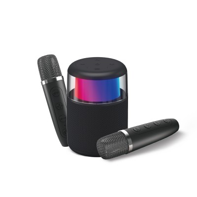 Bal-z Lenyes S217 RGB Işıklı Karaoke Mikrofonlu Bluetooth Speaker Hoparlör v5.3