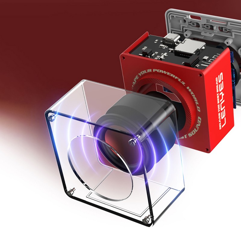 Bal-z Lenyes S222 Mini TWS Kablosuz Bluetooth Hoparlör v5.3 5W