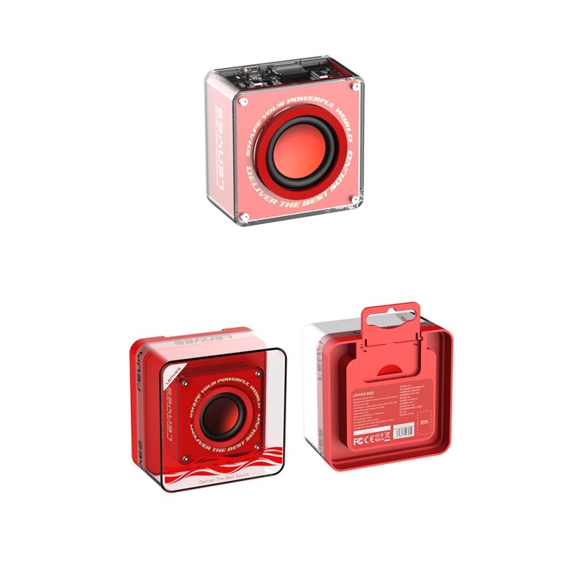 Bal-z Lenyes S222 Mini TWS Kablosuz Bluetooth Hoparlör v5.3 5W