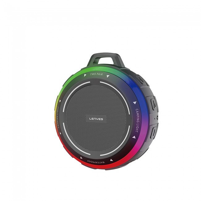 Lenyes S223 RGB Işıklı Askı Aparatlı Mini Bluetooth Speaker Hoparlör v5.3 Lenyes S223 RGB Işıklı Askı Aparatlı Mini Bluetooth Speaker Hoparlör v5.3