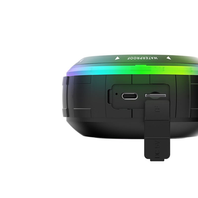 Bal-z Lenyes S223 RGB Işıklı Askı Aparatlı Mini Bluetooth Speaker Hoparlör v5.3