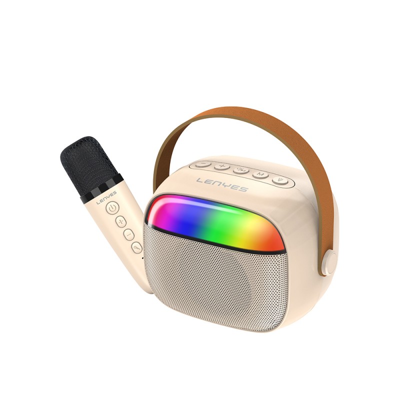 Bal-z Lenyes S227 RGB Işıklı Askılı Mikrofonlu Bluetooth Speaker Hoparlör v5.3