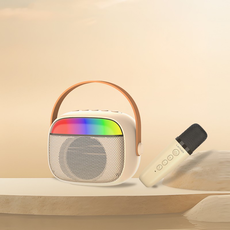 Bal-z Lenyes S227 RGB Işıklı Askılı Mikrofonlu Bluetooth Speaker Hoparlör v5.3