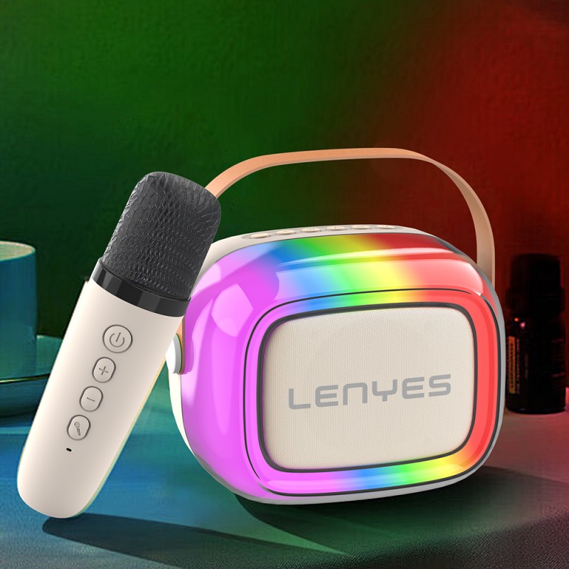 Bal-z Lenyes S228 RGB Işıklı Askılı Mikrofonlu Bluetooth Speaker Hoparlör v5.3