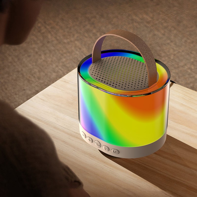 Bal-z Lenyes S229 RGB Işıklı Askılı Mikrofonlu Bluetooth Speaker Hoparlör v5.3