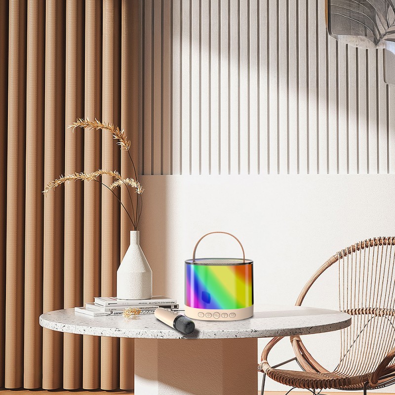 Bal-z Lenyes S229 RGB Işıklı Askılı Mikrofonlu Bluetooth Speaker Hoparlör v5.3