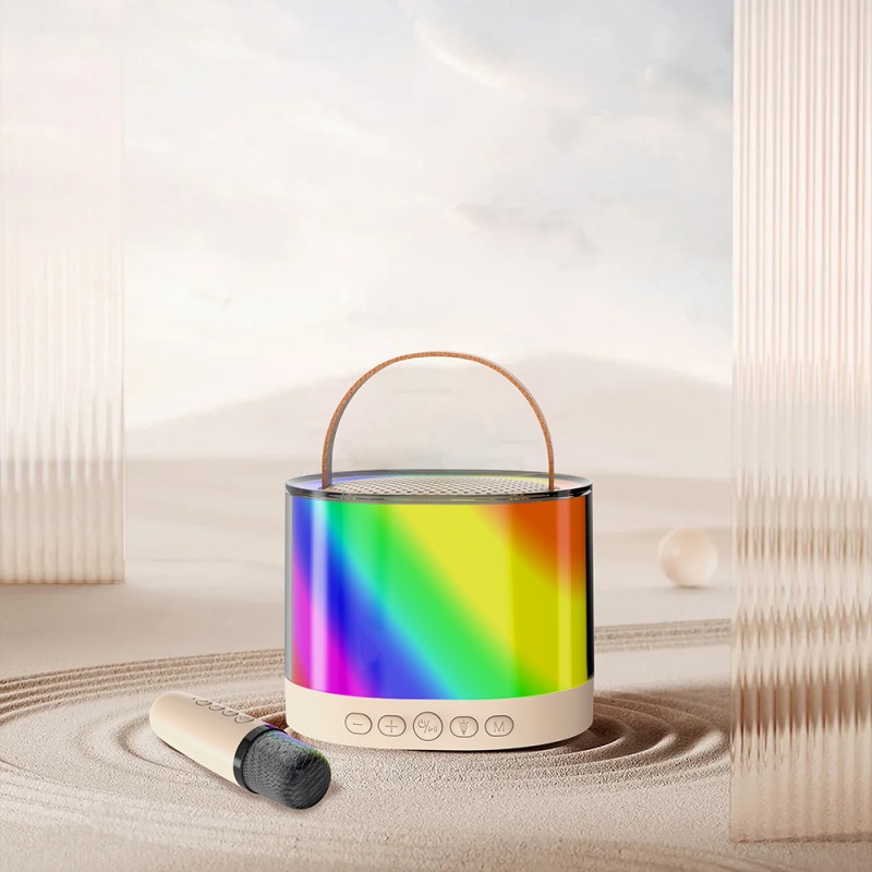 Bal-z Lenyes S229 RGB Işıklı Askılı Mikrofonlu Bluetooth Speaker Hoparlör v5.3