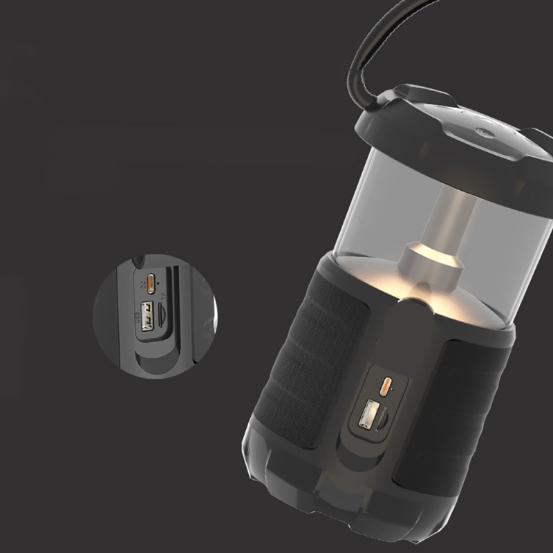 Bal-z Lenyes S230 Kamp Gece Lambalı Bluetooth Speaker Hoparlör v5.3