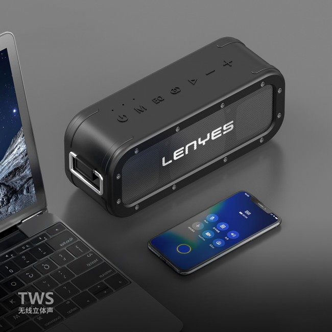 Lenyes S822 Powerbank Özellikli TWS Bluetooth Speaker Hoparlör v5.0 Lenyes S822 Powerbank Özellikli TWS Bluetooth Speaker Hoparlör v5.0