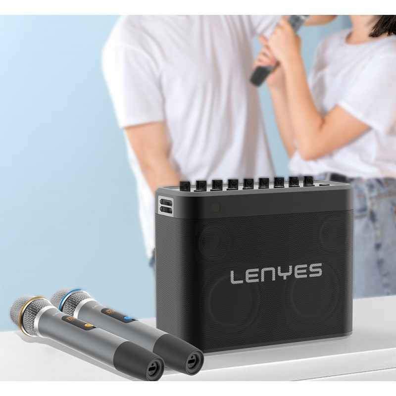 Bal-z Lenyes S830 Mikrofonlu Çoklu Giriş TWS Karaoke Bluetooth Hoparlör v5.0 160W