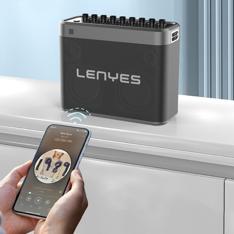 Bal-z Lenyes S830 Mikrofonlu Çoklu Giriş TWS Karaoke Bluetooth Hoparlör v5.0 160W