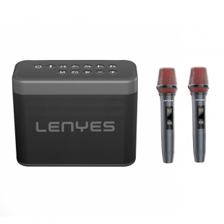 Lenyes S832 TWS Bluetooth Speaker Hoparlör ve Karaoke Bluetooth Mikrofon v5.0 Lenyes S832 TWS Bluetooth Speaker Hoparlör ve Karaoke Bluetooth Mikrofon v5.0