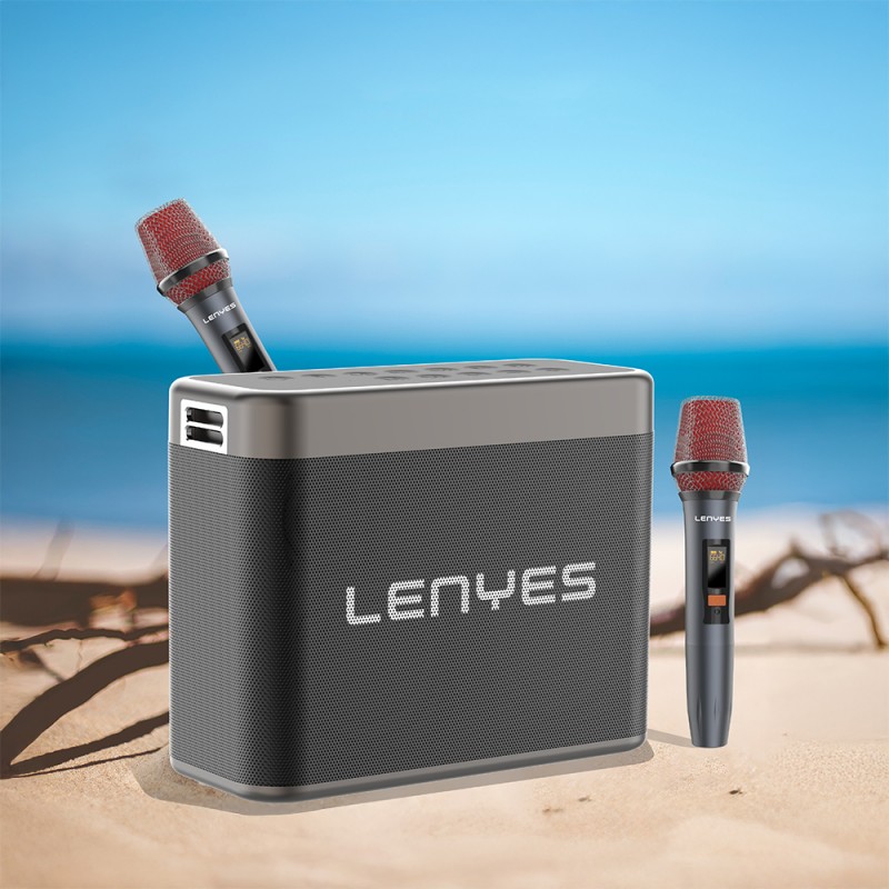 Bal-z Lenyes S832 TWS Bluetooth Speaker Hoparlör ve Karaoke Bluetooth Mikrofon v5.0