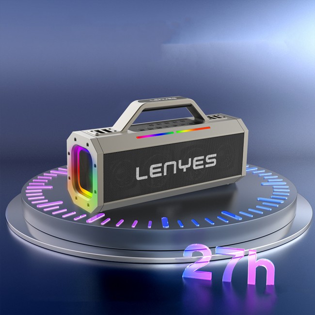 Lenyes S833 RGB Led Işıklı Bluetooth Speaker Hoparlör ve Karaoke Bluetooth Mikrofon v5.0 Lenyes S833 RGB Led Işıklı Bluetooth Speaker Hoparlör ve Karaoke Bluetooth Mikrofon v5.0