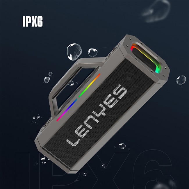 Lenyes S833 RGB Led Işıklı Bluetooth Speaker Hoparlör ve Karaoke Bluetooth Mikrofon v5.0 Lenyes S833 RGB Led Işıklı Bluetooth Speaker Hoparlör ve Karaoke Bluetooth Mikrofon v5.0