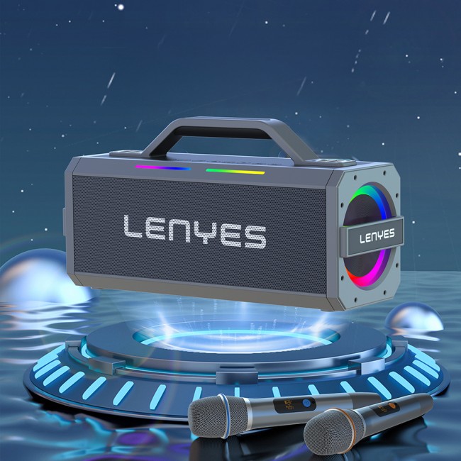 Lenyes S836 RGB Led Işıklı TWS Bluetooth Speaker Hoparlör v5.0 Lenyes S836 RGB Led Işıklı TWS Bluetooth Speaker Hoparlör v5.0