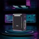 Lenyes S837 RGB Led Işıklı Bluetooth Speaker Hoparlör ve Karaoke Bluetooth Çift Mikrofon v5.0