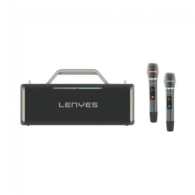Lenyes S838 RGB Işıklı Taşınabilir Çift Mikrofonlu TWS Bluetooth Speaker Hoparlör v5.0 Lenyes S838 RGB Işıklı Taşınabilir Çift Mikrofonlu TWS Bluetooth Speaker Hoparlör v5.0