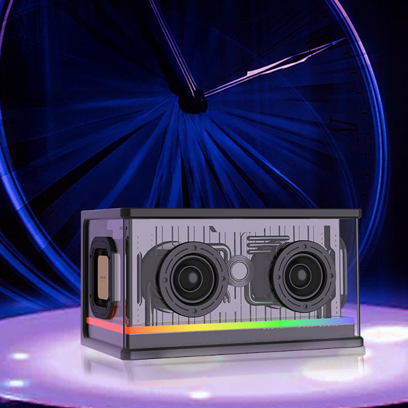 Bal-z Lenyes S839 RGB Işıklı Taşınabilir TWS Bluetooth Hoparlör v5.2