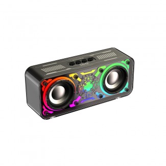 Lenyes S842 RGB Led Işıklı TWS Bluetooth Hoparlör v5.3 18W Lenyes S842 RGB Led Işıklı TWS Bluetooth Hoparlör v5.3 18W