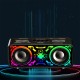 Lenyes S842 RGB Led Işıklı TWS Bluetooth Hoparlör v5.3 18W Lenyes S842 RGB Led Işıklı TWS Bluetooth Hoparlör v5.3 18W