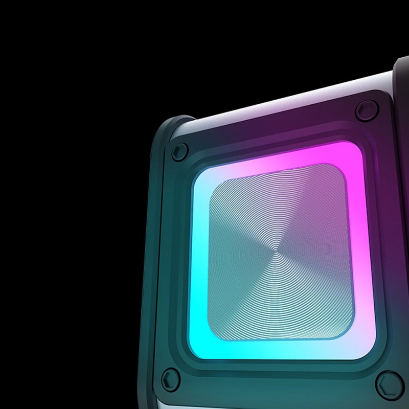 Bal-z Lenyes S856 RGB Işıklı Mikrofonlu Bluetooth Speaker Hoparlör v5.0